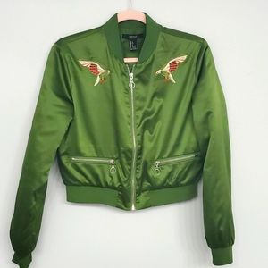 Bomber Jacket Green size S
